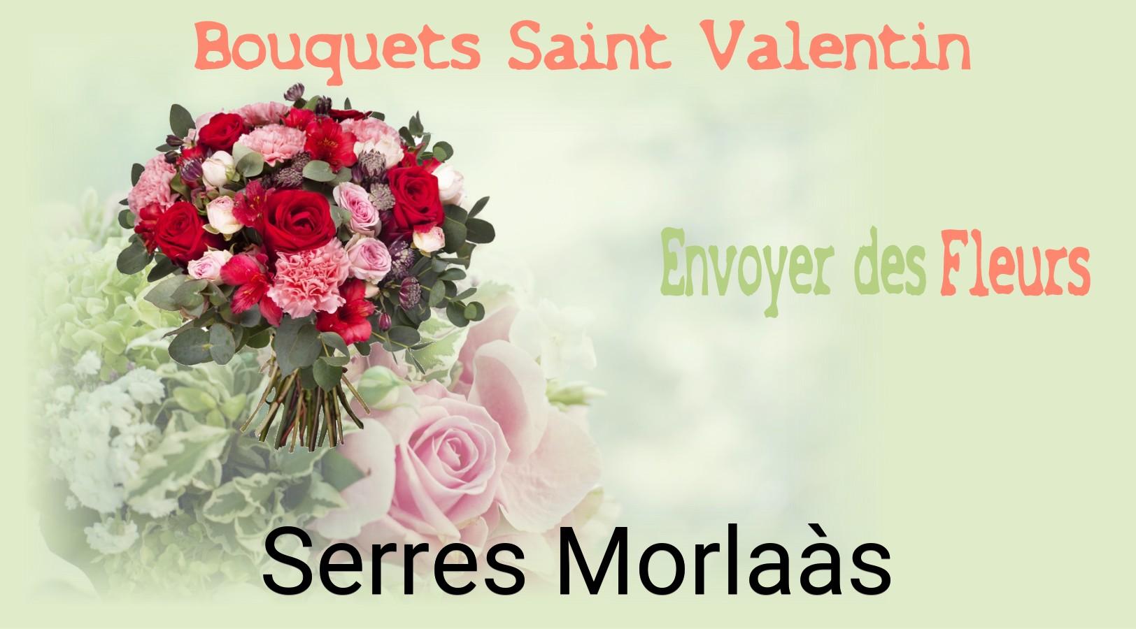 Roses de Saint-Valentin livrées à Serres-Morlaàs
